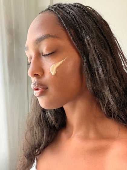 Bailey McGarrell with glowing skin